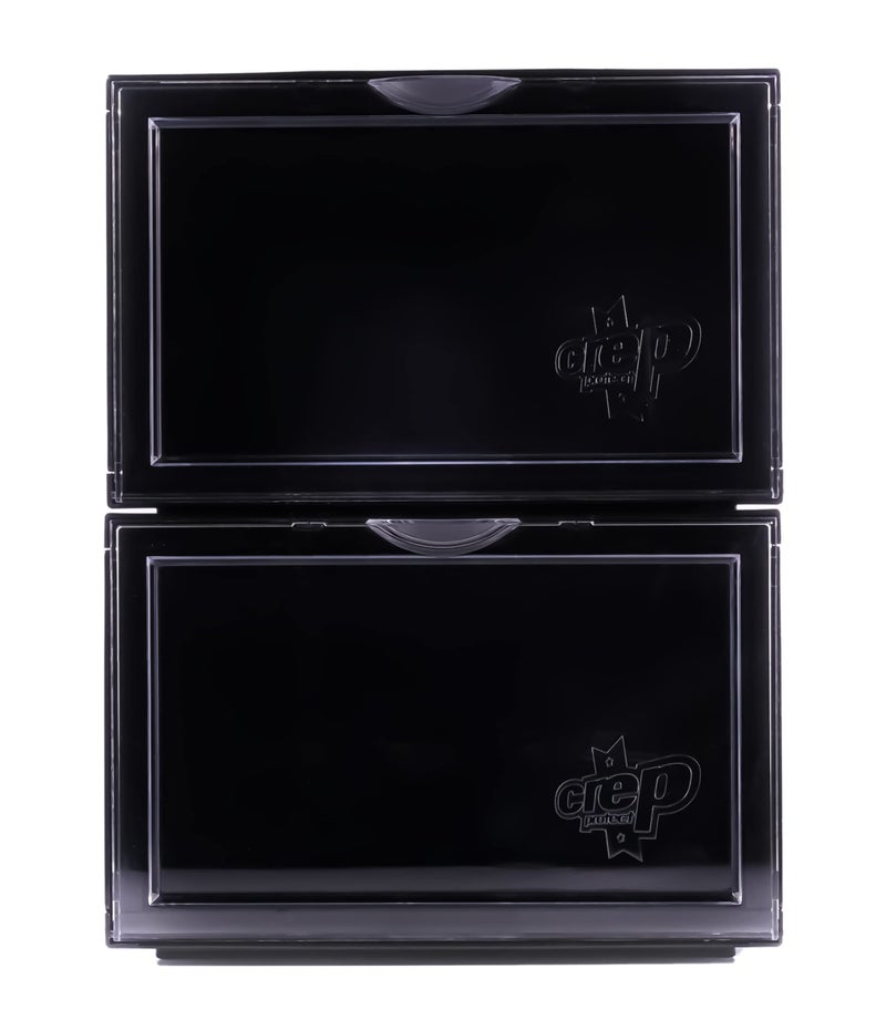 Crep Protect - Crate, Shoe/Sneaker/Trainer Stackable Storage Drop Front Box with Clear Door - Image 5